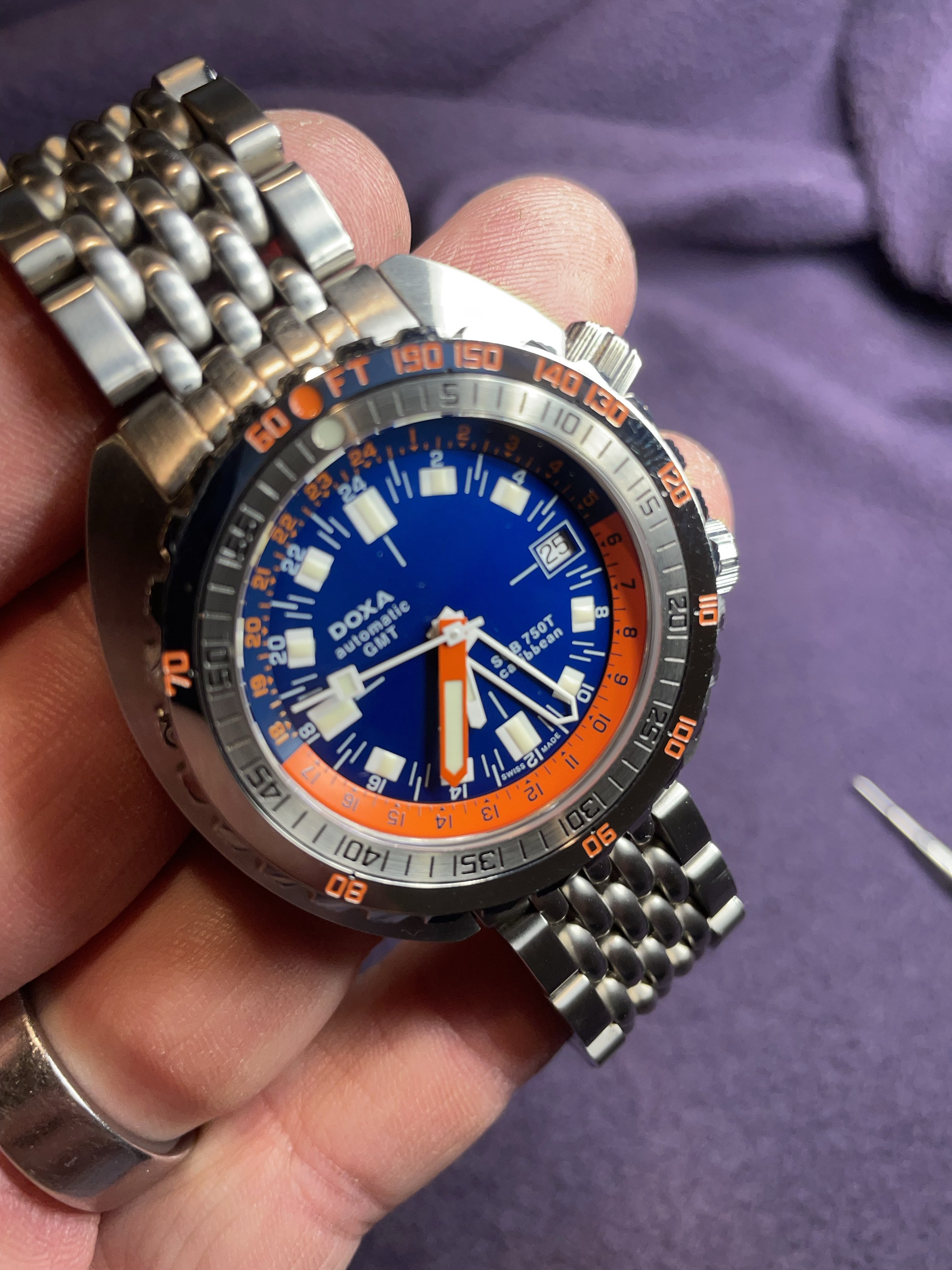 Doxa sub 750t on sale gmt