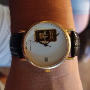 WTS] Credit Suisse 24k gold watch | WatchCharts Marketplace