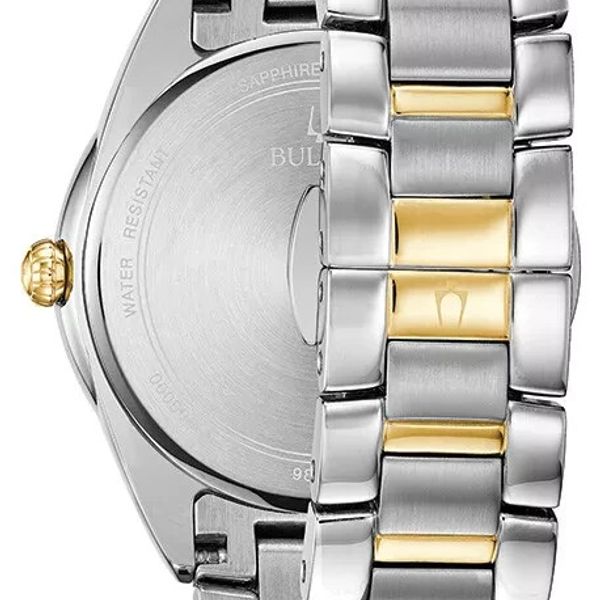Bulova 98R263 Sutton Quartz Two-tone Stainless Steel 33 MM Watch ...