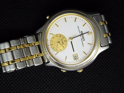 Vintage Seiko NON Digital Watch 5T32-7A00 ALARM EQUIPMENT FOR