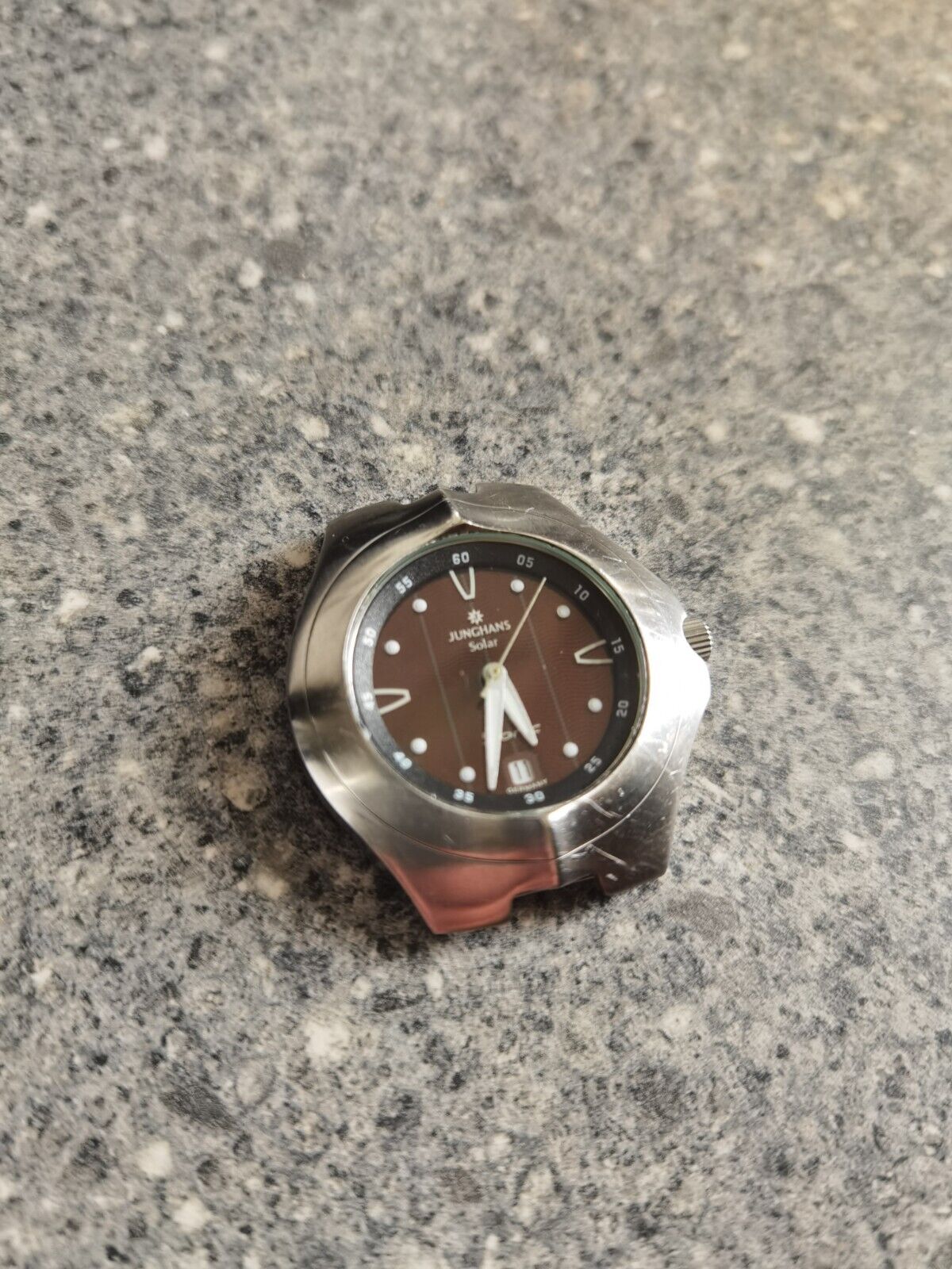 Vintage Junghans Bionic Solar Watch Working. Spares Repair