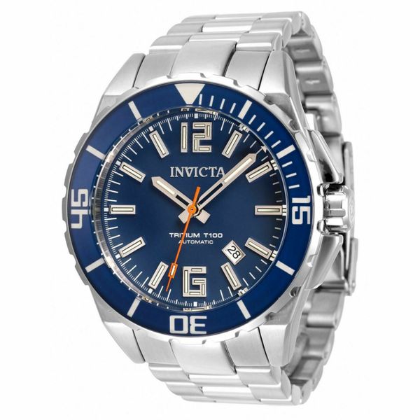 Invicta Automatic Pro Diver T100 Tritium 100M Watch RARE 34516 ...