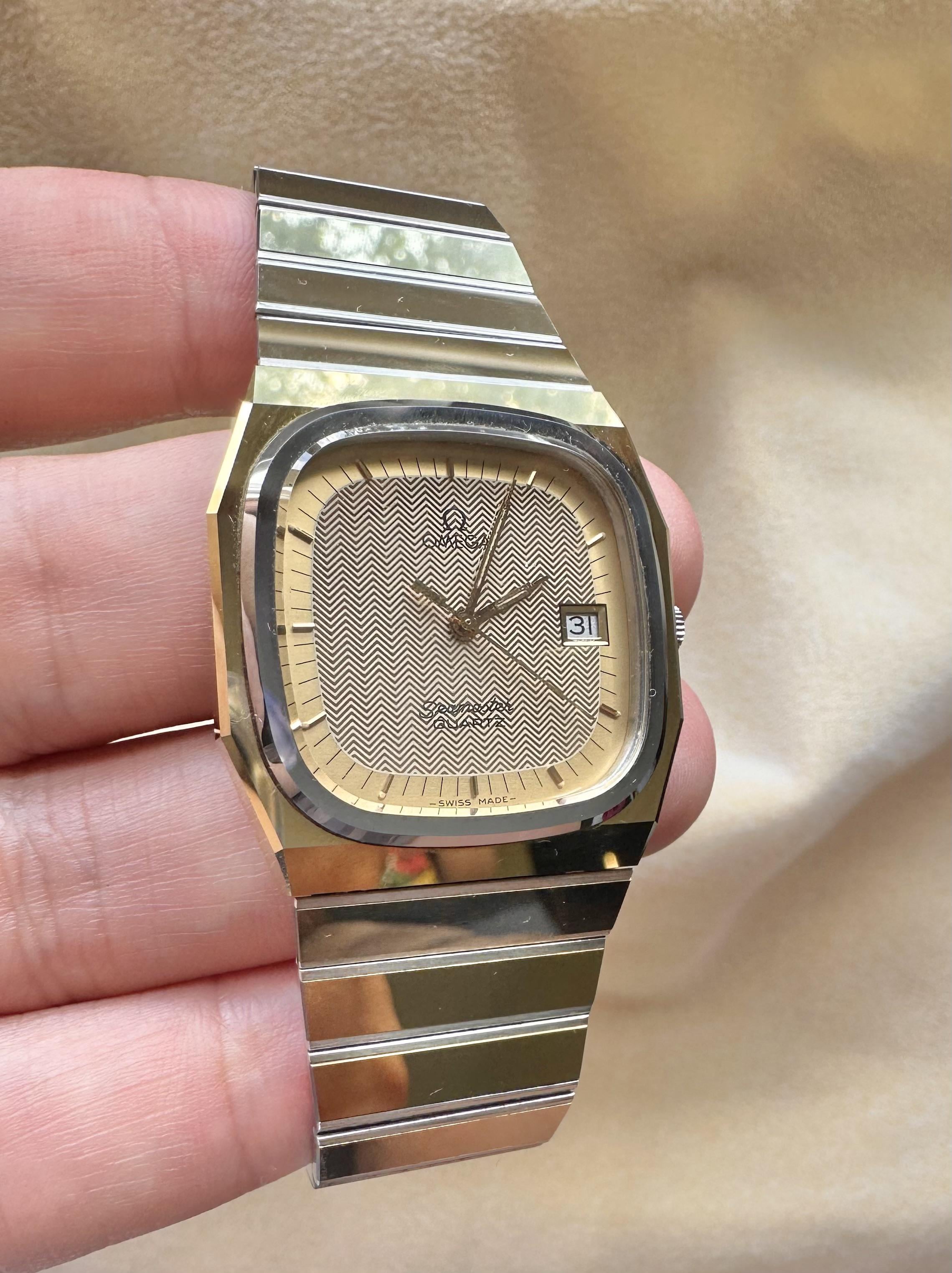 WTS Extremely Rare Omega Golden Cermet Omega Omega Seamaster