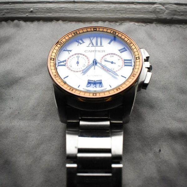 Cartier 腕時計 CARTIER Calibre Automatic Watch Steel 25 Jewels/225014PX/3299