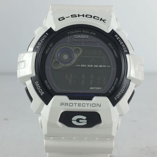 [Used] CASIO Solar watch ・ G-SHOCK / GW-8900A-7JF / Digital / White ...