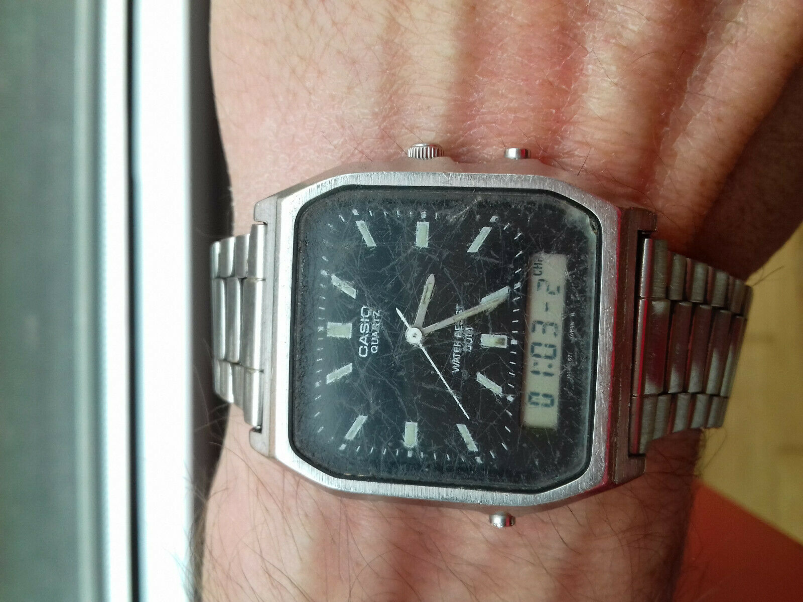 Casio AMW-30 Vintage Quartz Watch For Parts/Restores | eBay