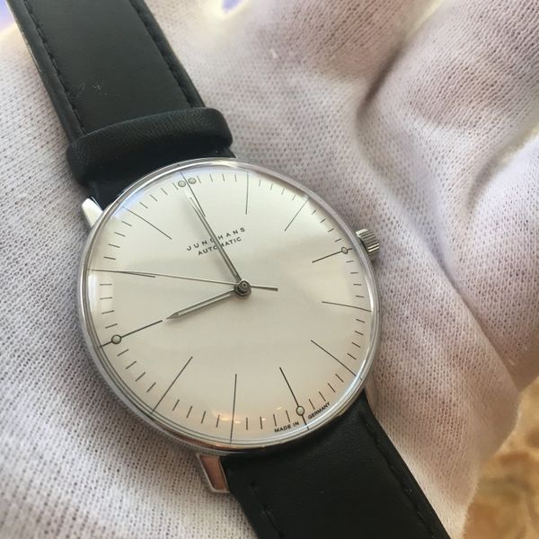 LNIB Authorized Dealer Junghans Max Bill 38mm Automatic 027/3501.00 | WatchCharts