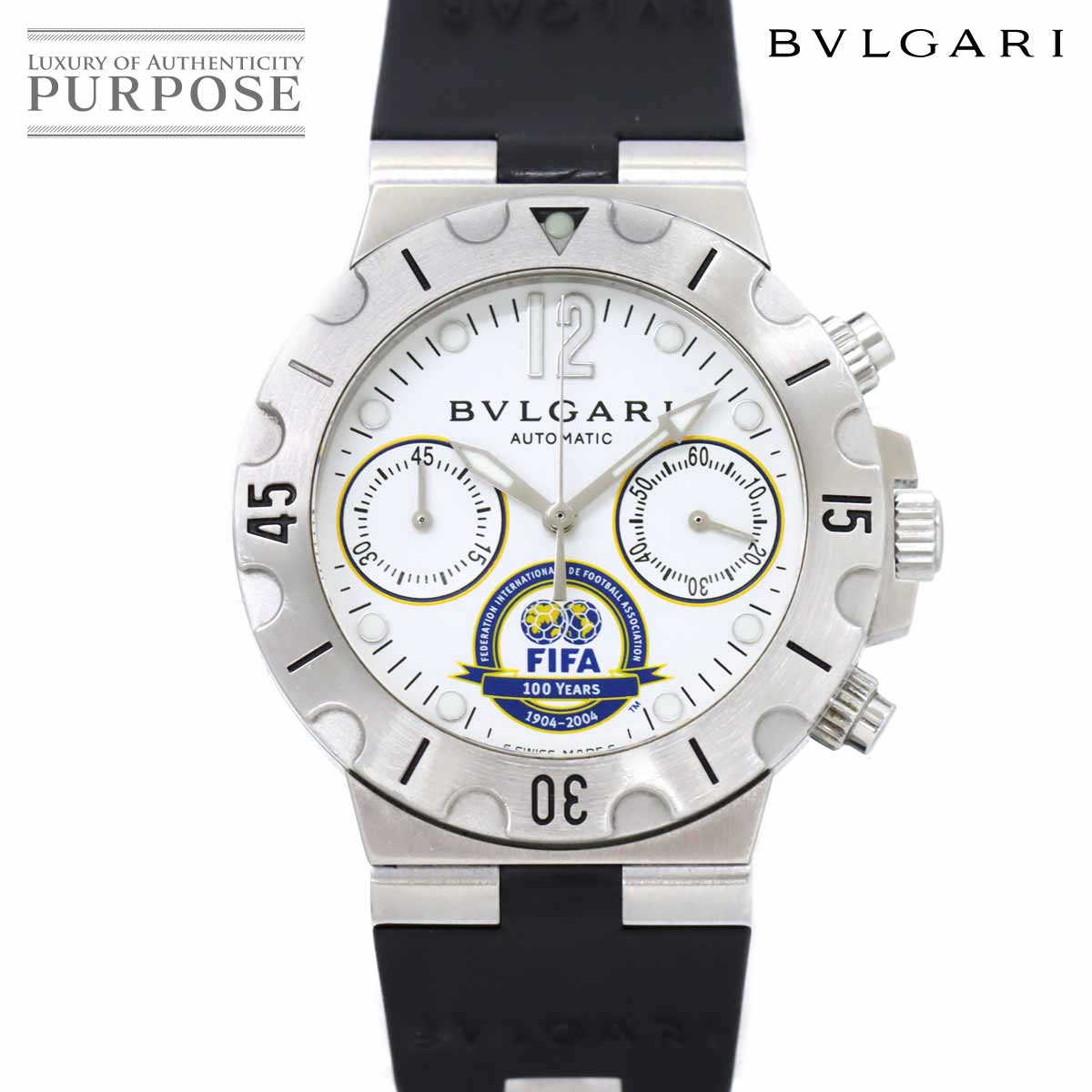 Bvlgari BVLGARI Diagono Scuba Chronograph SCB38S FIFA 100th 