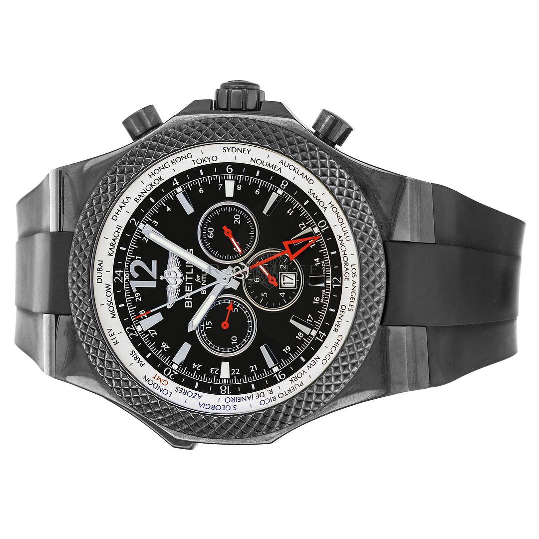 Breitling bentley gmt midnight on sale carbon