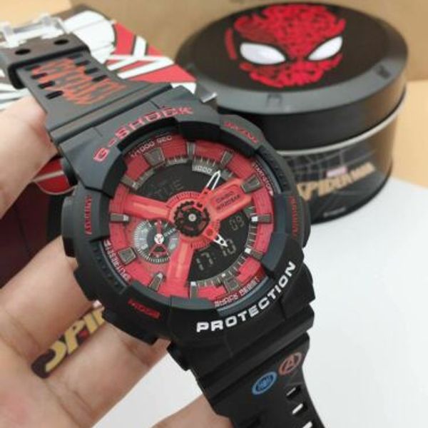 G Shock Watch GA 110GB Spiderman Edition NEW WatchCharts