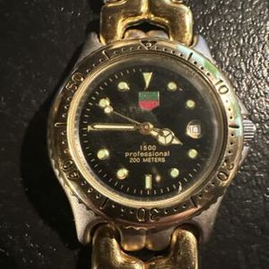 TAG Heuer ヴィンテージ時計 TAG HEUER 1800 Professional 200 Meters Swiss Made #97675 Men Watch