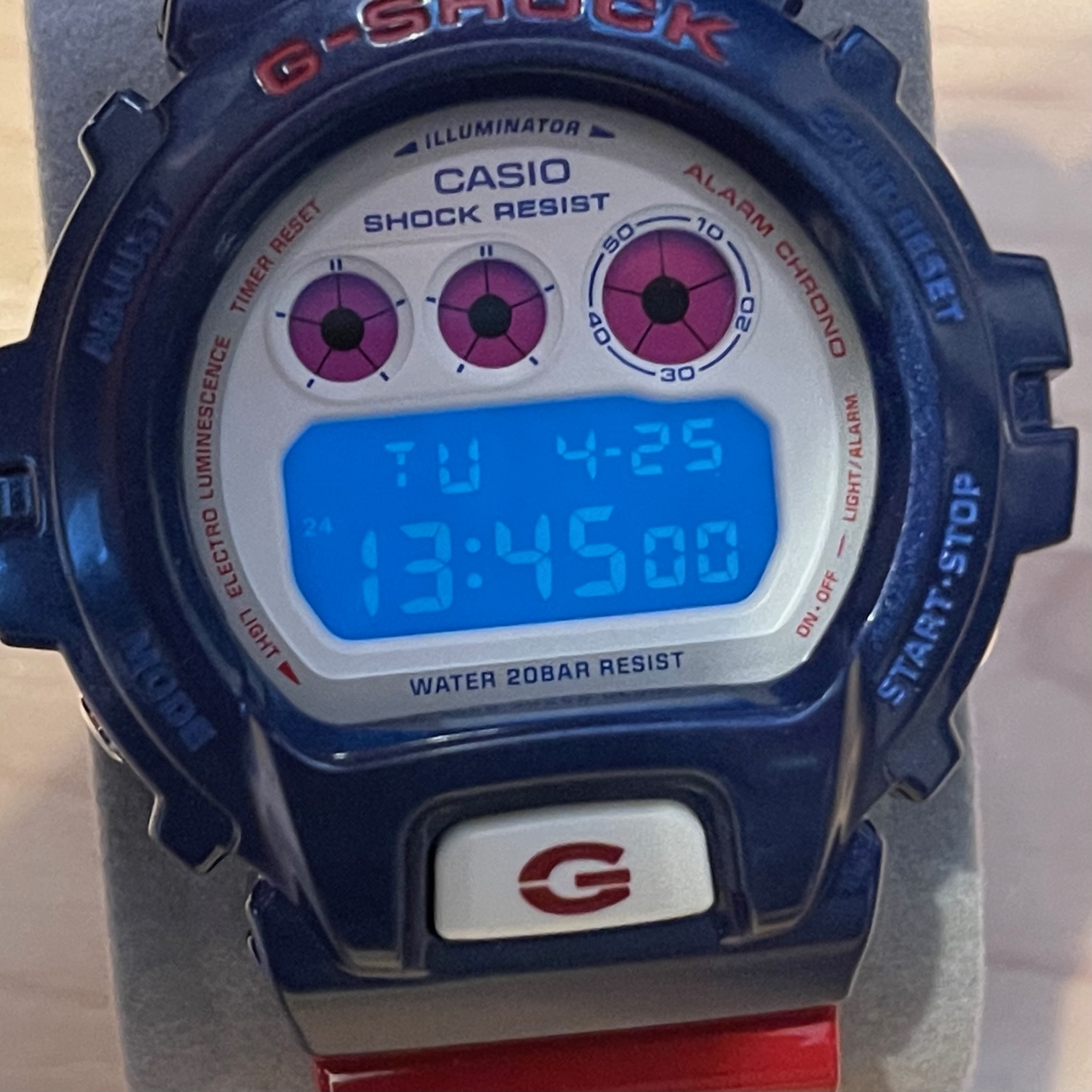 WTS] Casio G-Shock DW-6900AC-2 Crazy Colors Captain America