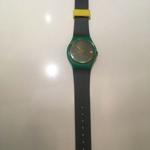Vintage Swatch Watch “Club Stripe” GG401 Retro 80 display picture 2