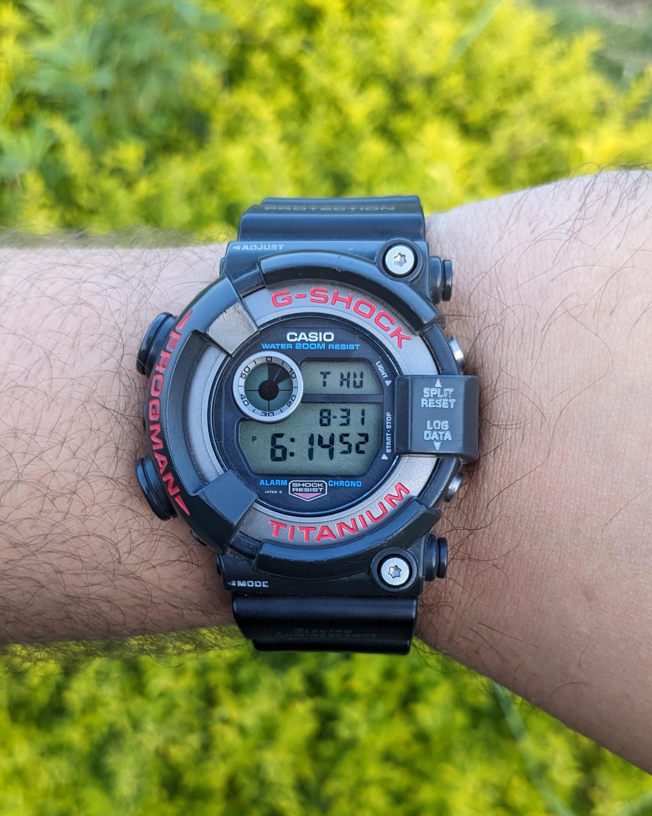カシオ G-SHOCK DW8200フロッグマン - 時計