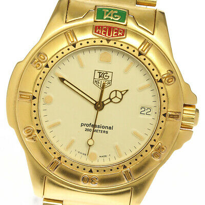 TAG HEUER 4000 series 994.706A beige Dial Quartz Men s