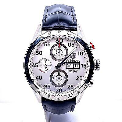 TAG Heuer Carrera Automatic Chronograph Calibre 16 Day-Date 43mm Mens Watch