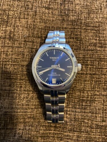 Tissot pr 100 powermatic 80 cheap blue