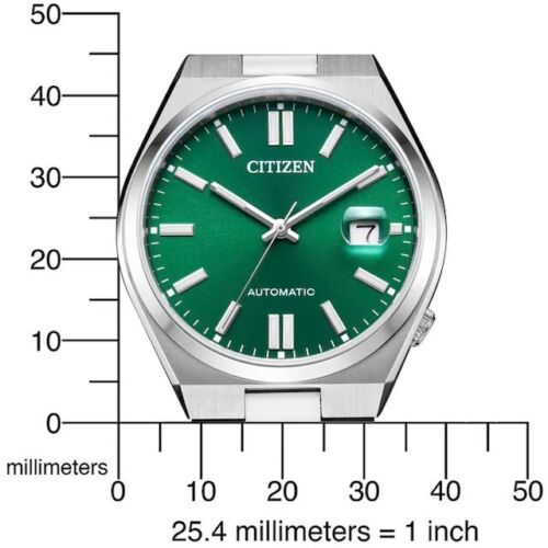 GREEN | Automatic mm NJ0150-81X Marketplace - CITIZEN 40 TSUYOSA WatchCharts Watch