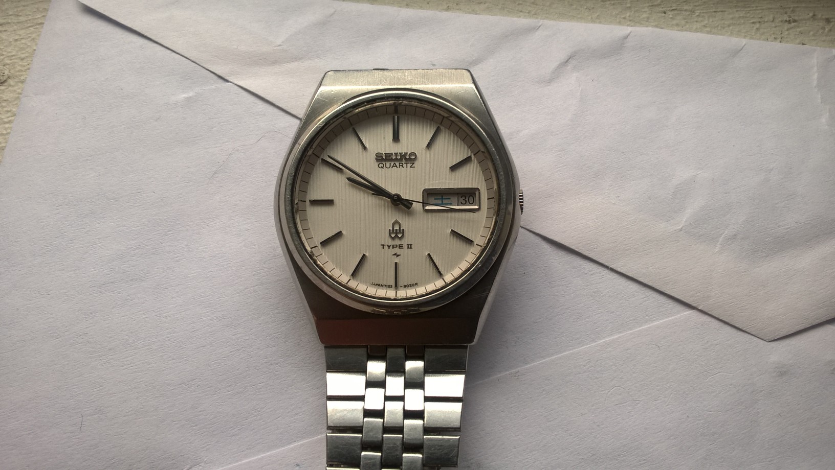 FS: Seiko Type II Quartz watch 7123-8010 (Japan Domestic Market Watch) $25  Shipped USA Only | WatchCharts