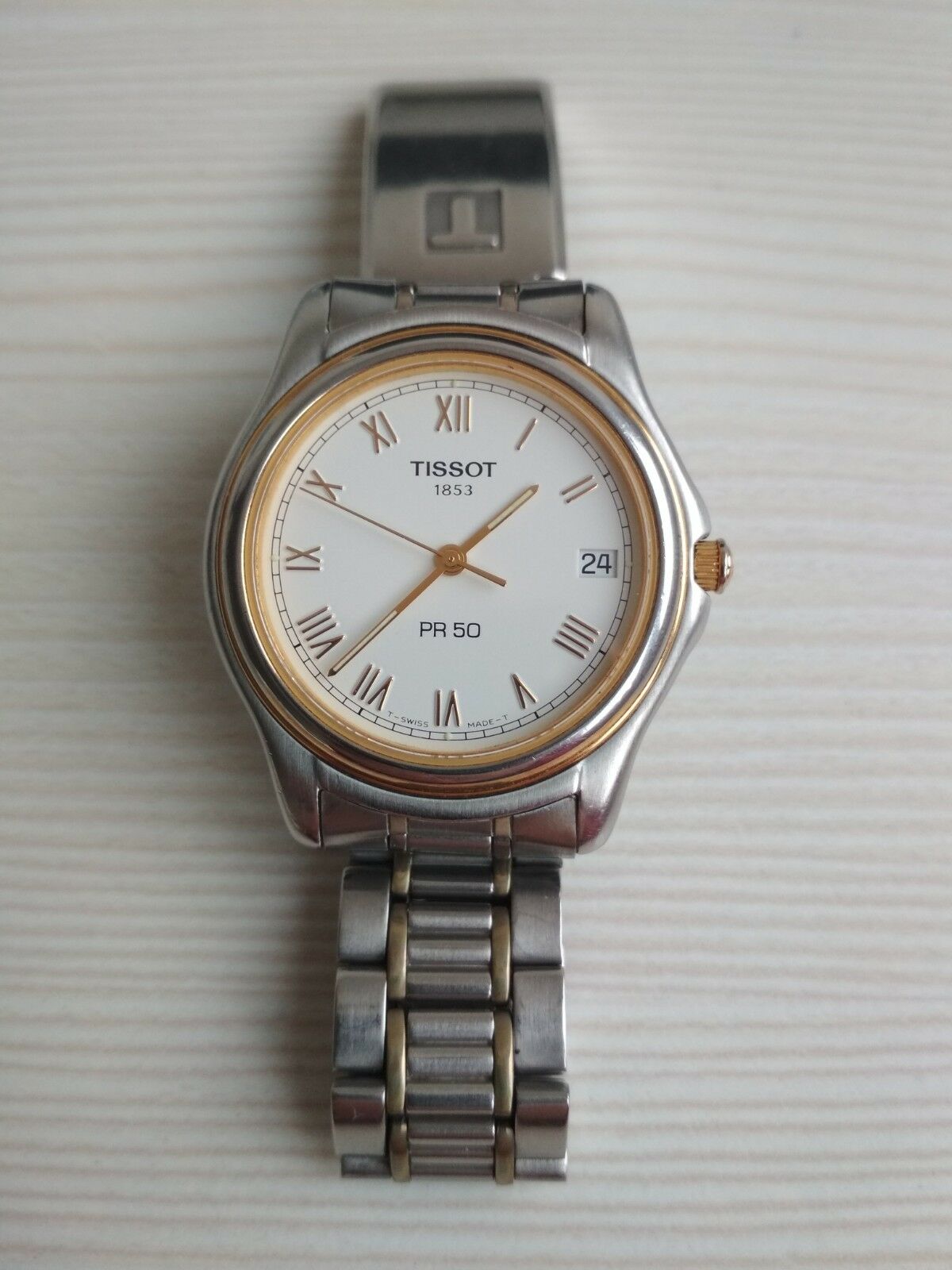 Yahoo!オークション - TISSOT ティソ PR50 メンズ腕時計 50M防水