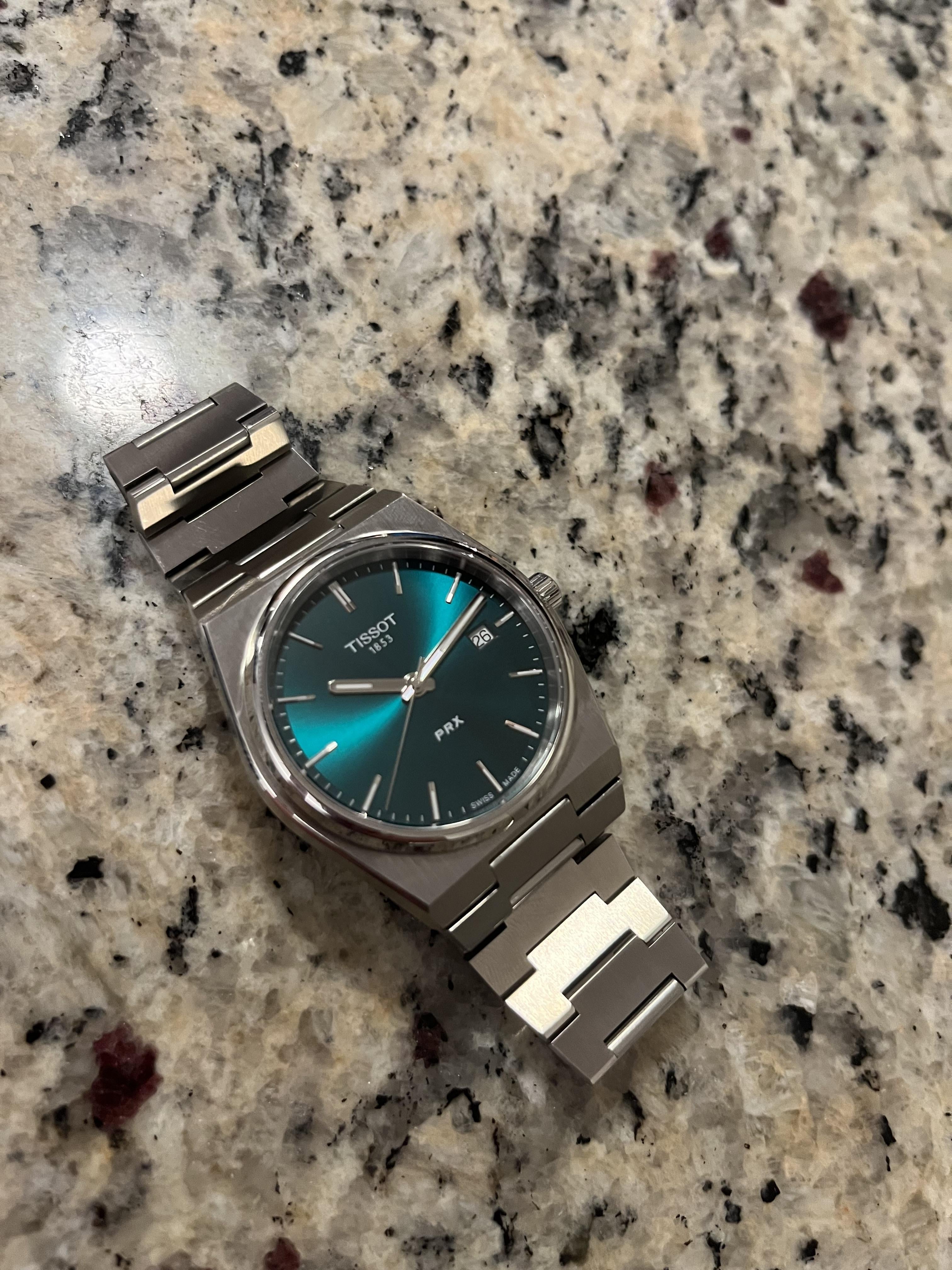 WTS Looking to Sell Quick Tissot PRX 40MM Green Dial Quartz