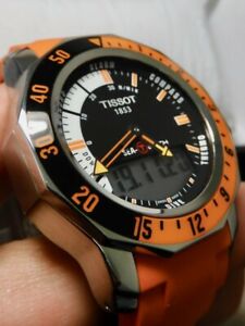 Tissot sea best sale touch orange