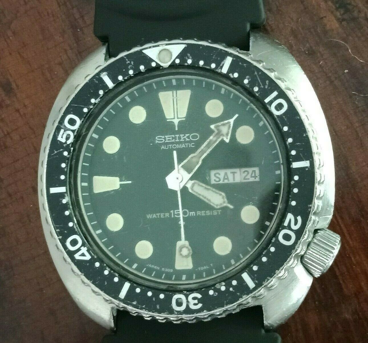 1977 Seiko 6309-7040 DiversWatch SUWA Original Unrestored Working Condition  RARE | WatchCharts