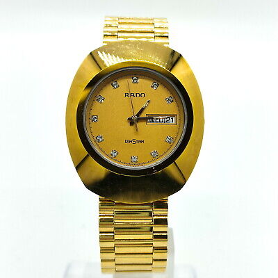 RADO Watch 114.0393.3 Diastar 34.4mm Men's Gold 1827789