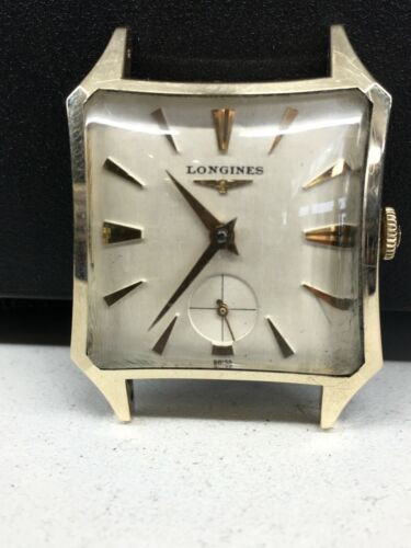 Vintage LONGINES 17J Fancy case MEN WATCH 10K gf 2349 23Z