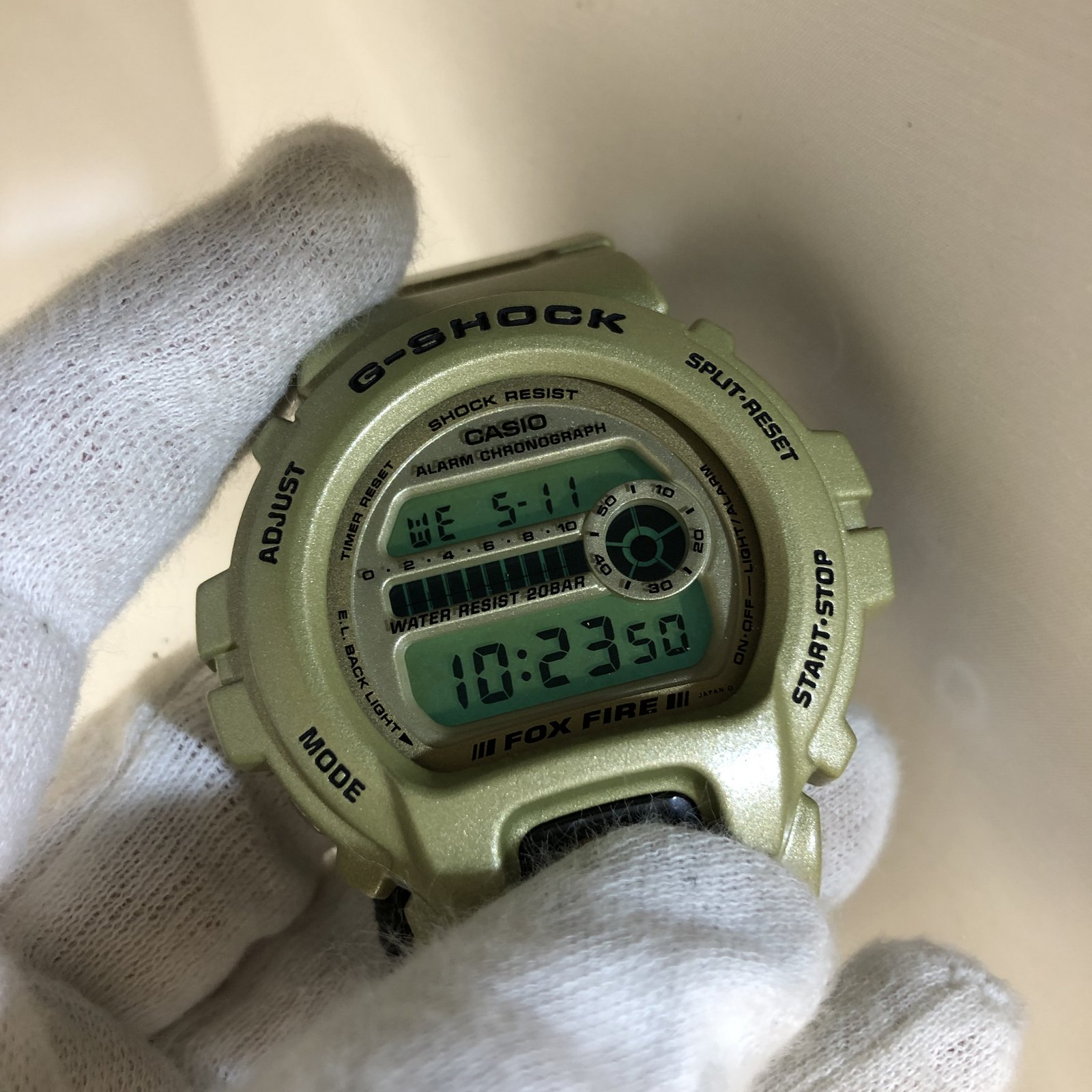 未使用タグ付きG-SHOCK DW-6900BD-4T 電池交換済み G-SHOCK DW-6900⁄