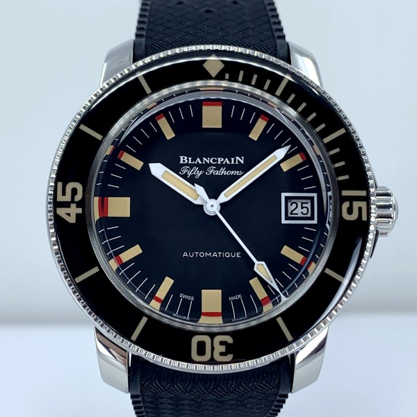 Blancpain 5008B-1130-B52A Fifty Fathoms Barakuda SS LIMITED 40MM UNWORN  (35718) | European Watch Co.