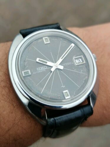 70's Vintage Seiko Automatic Movement 7005-8032 Japan Made Men's