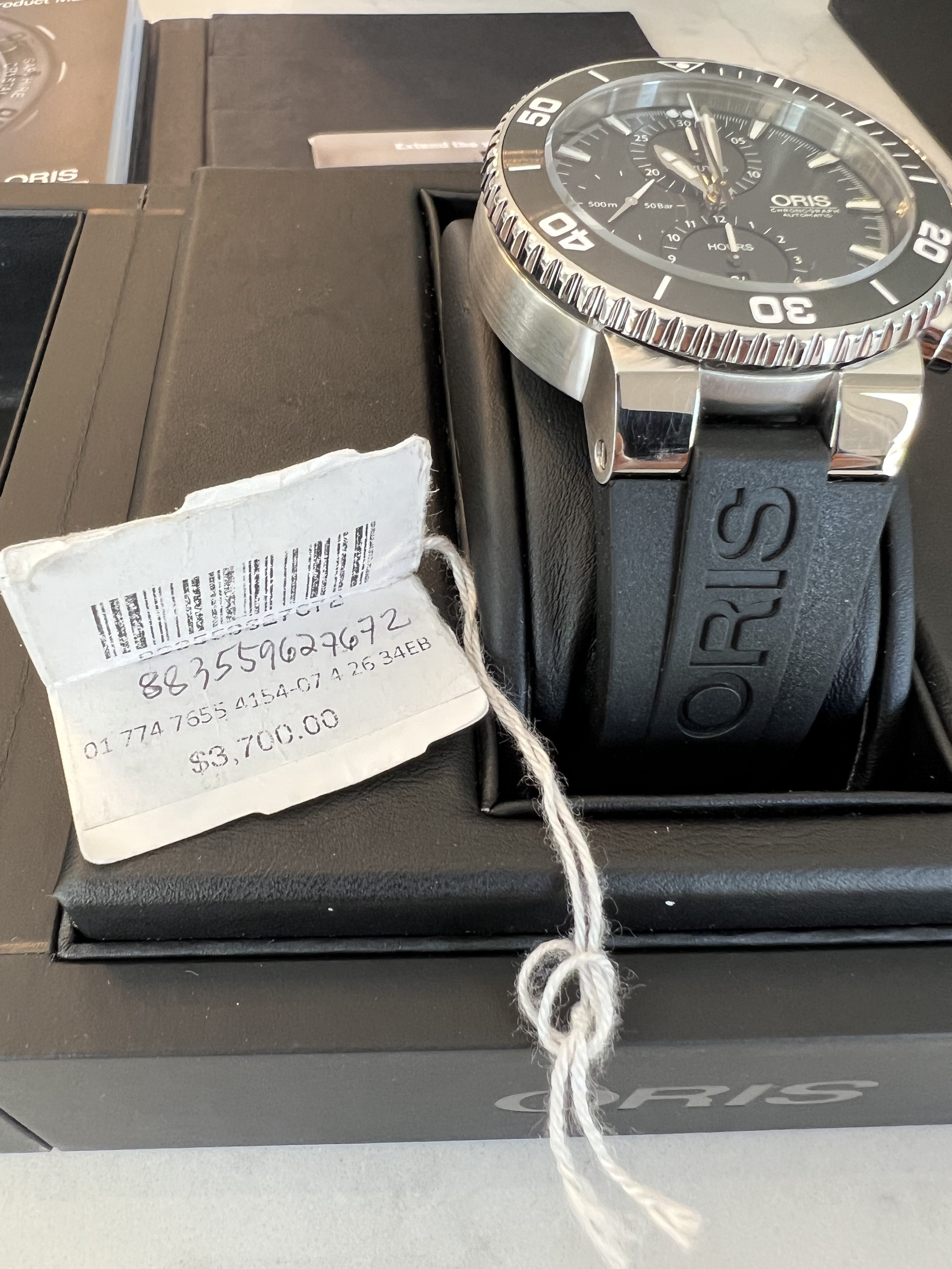 Oris Aquis Chronograph 77476554154