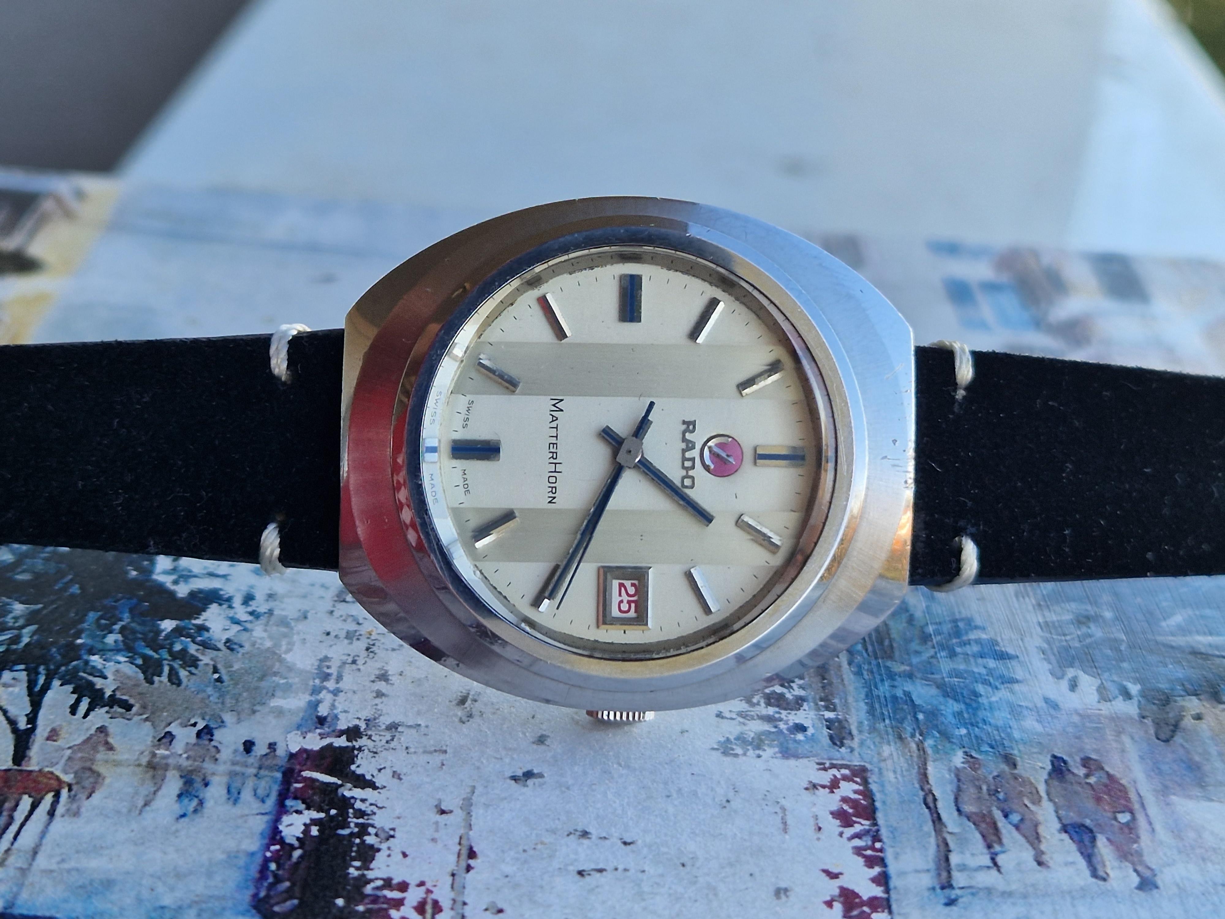 WTS] Rado MatterHorn Automatic Swiss men's watch - 175 ...