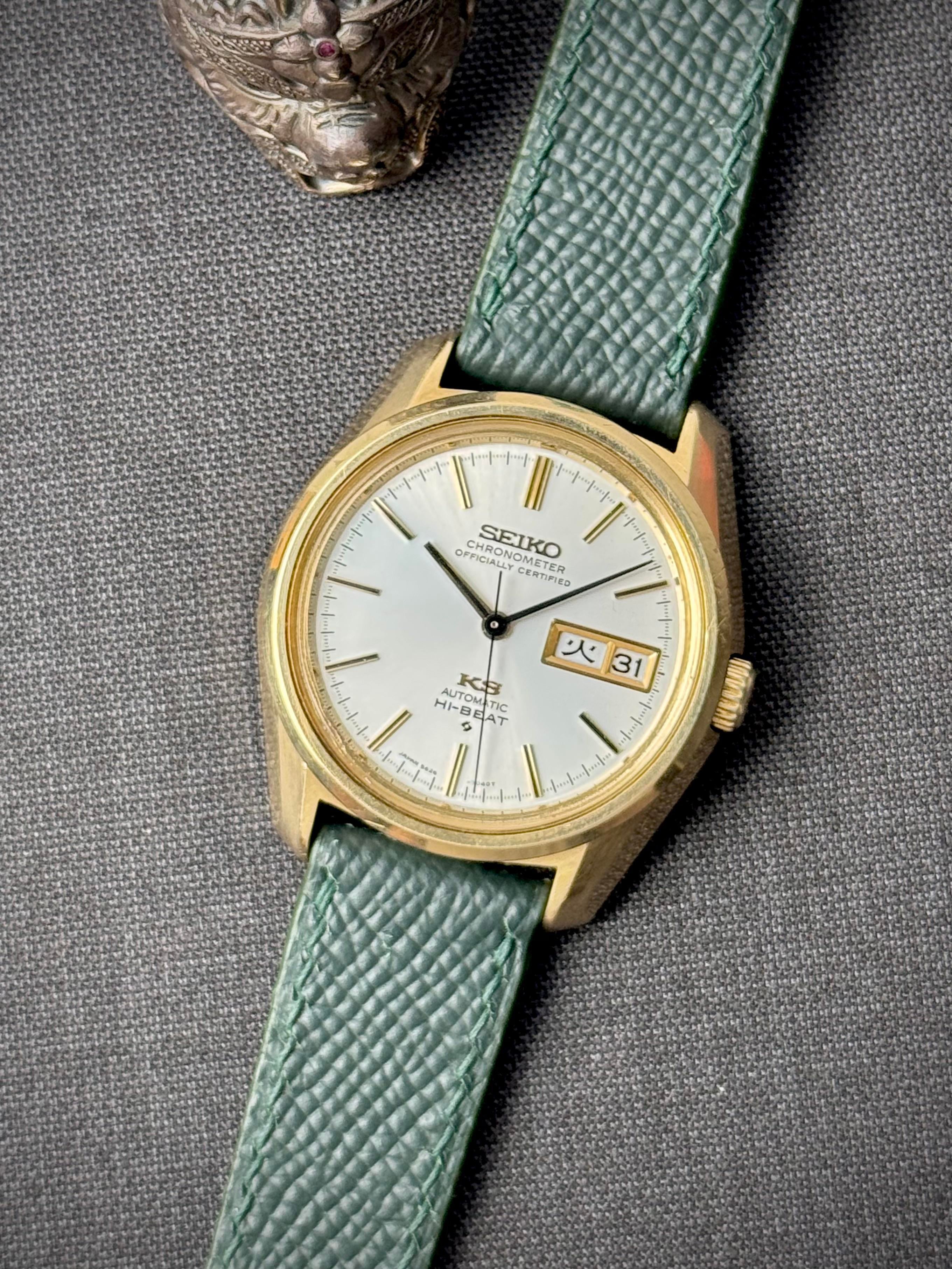 WTS] King Seiko KS Chronometer HiBeat 5626-7040 Cap Gold
