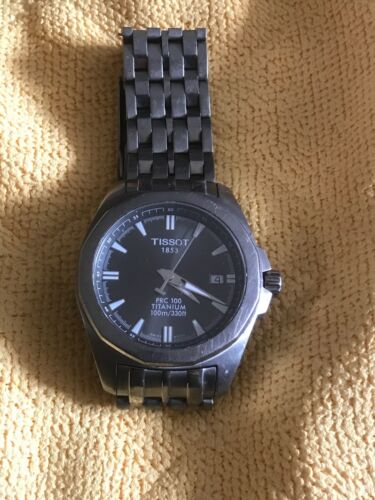 TISSOT 1853 PRC 100 Titanium Water Resistant 100m 330ft