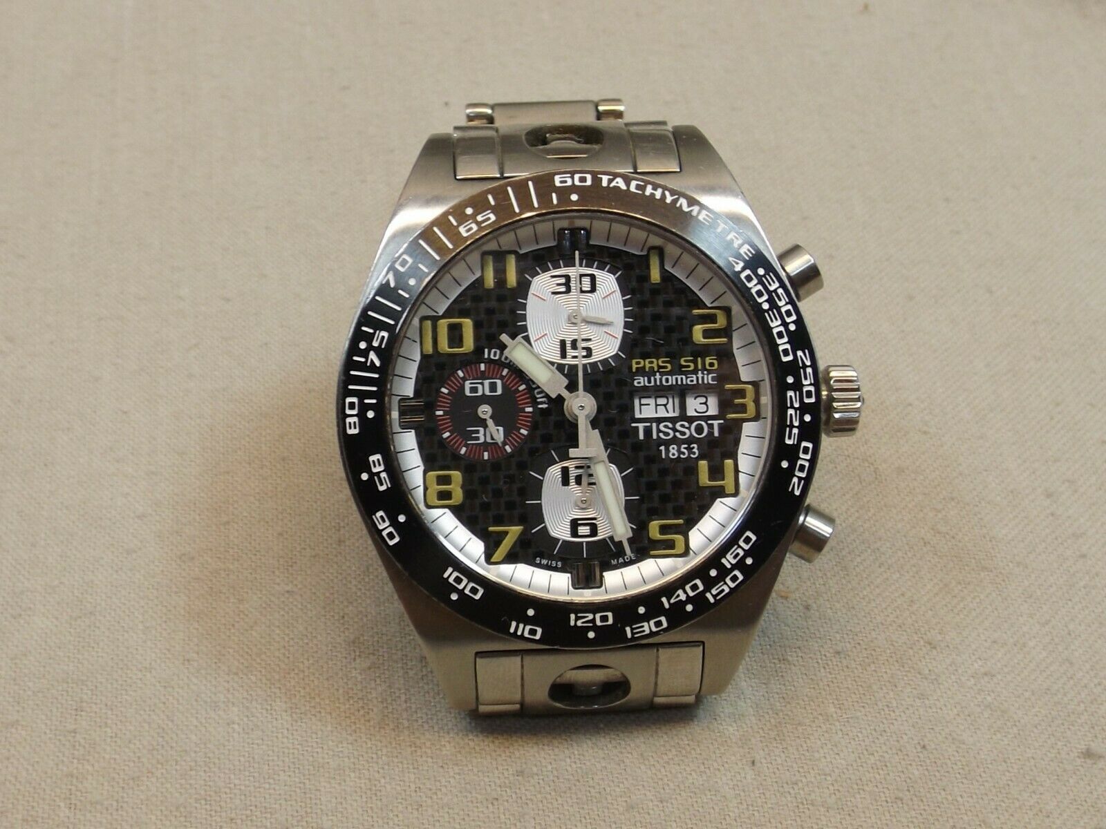 TISSOT NASCAR LIMITED EDITION AUTOMATIC CHRONOGRAPH WRISTWATCH PRS