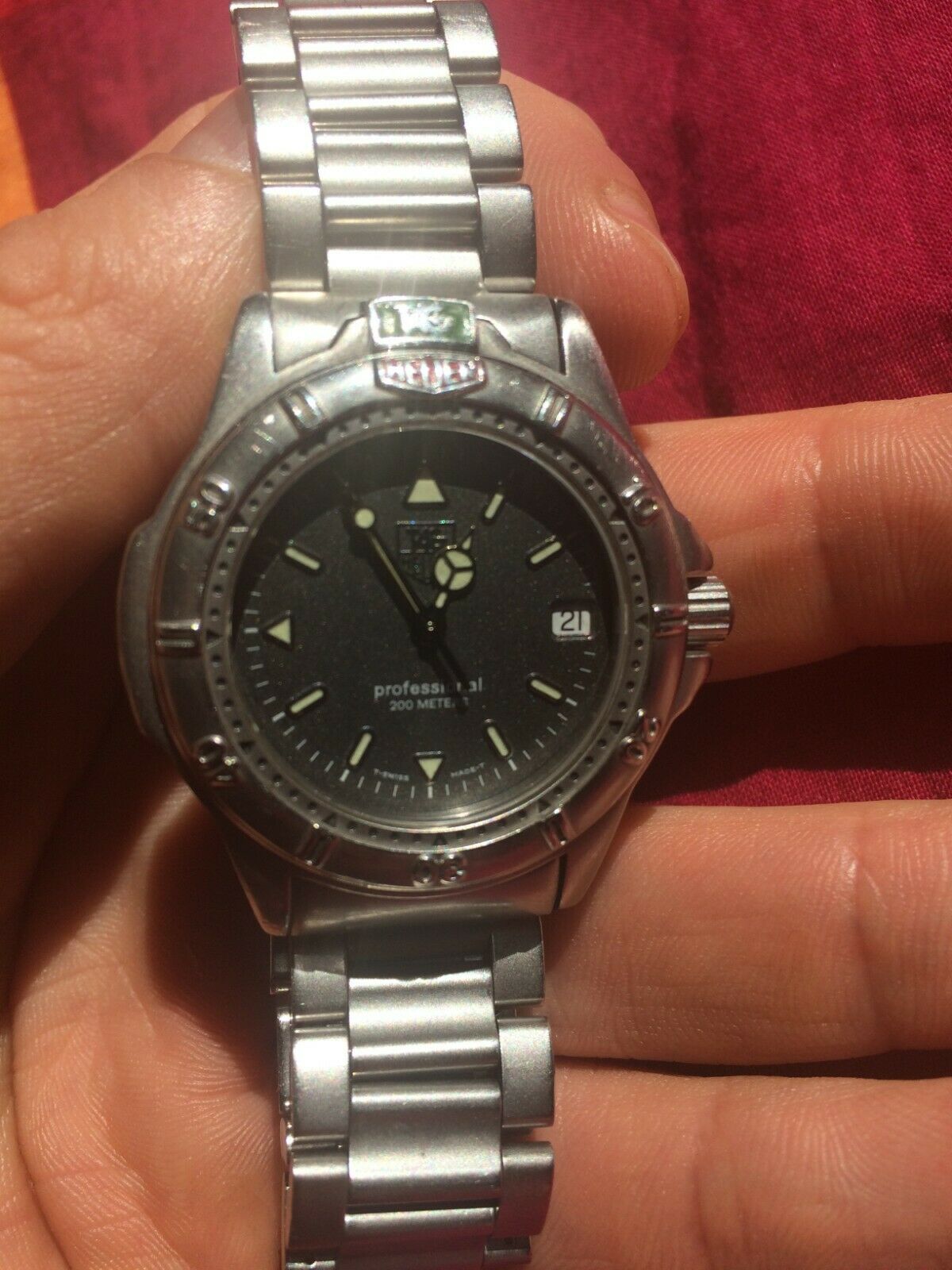 Tag Heuer 4000 WF1211 KO Mid size WatchCharts Marketplace