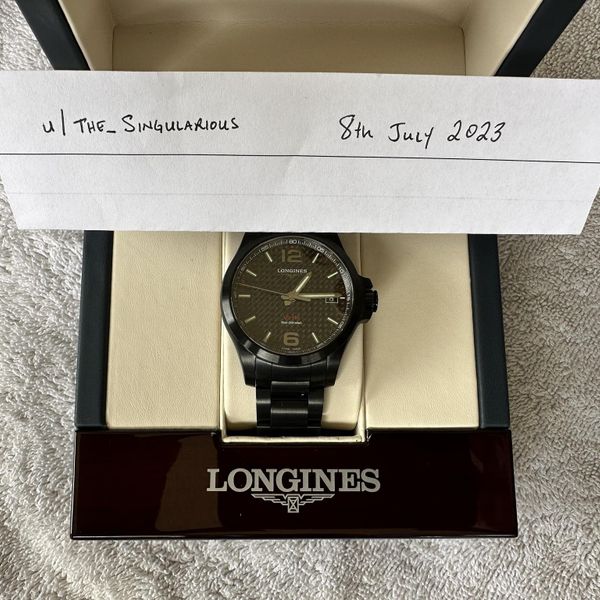[WTS] Longines Conquest VHP Carbon Fiber 41mm WatchCharts