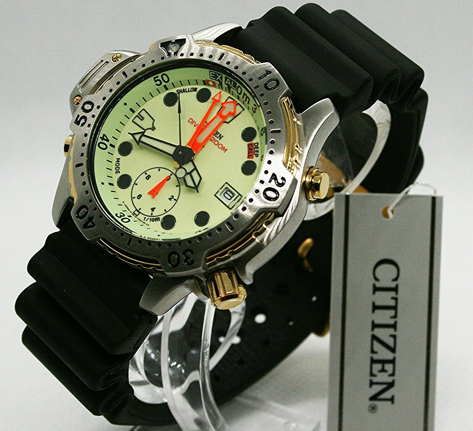 ✓ CITIZEN AQUALAND Herrenuhr Promaster AL0004-03W TAUCHERUHR