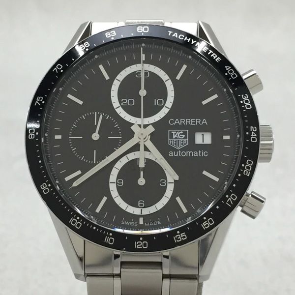 [Used] TAG Heuer CV2010-3 / Carrera Chronograph / Self-winding watch ...