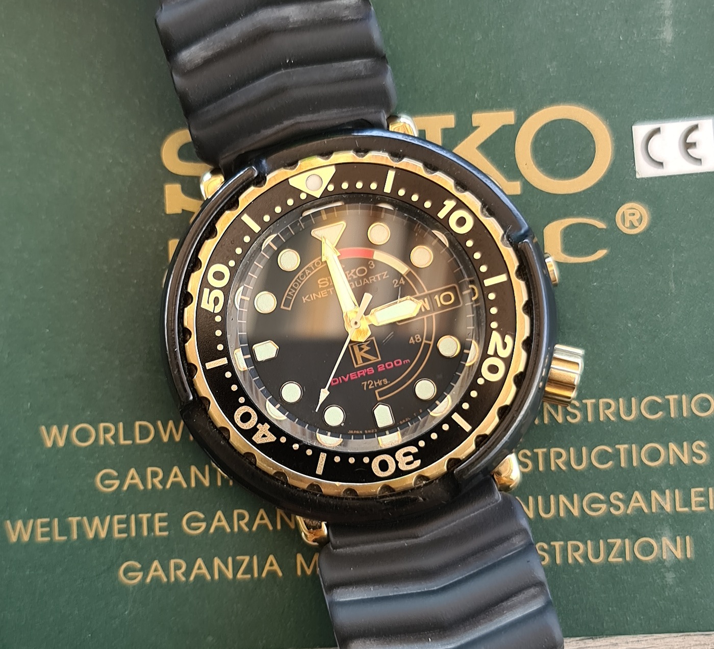 FS: Seiko Kinetic Golden Tuna 5m23-6A19 | WatchCharts