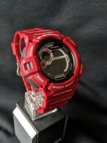 g shock mudman red