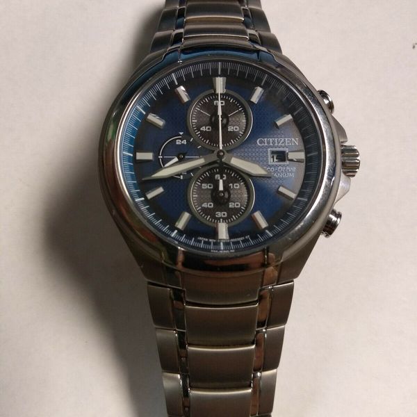 Citizen EcoDrive Titanium W.R. 10 BAR Sapphire B612R009451 WatchCharts