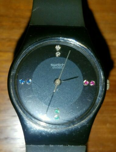 Swatch on sale diamond watch