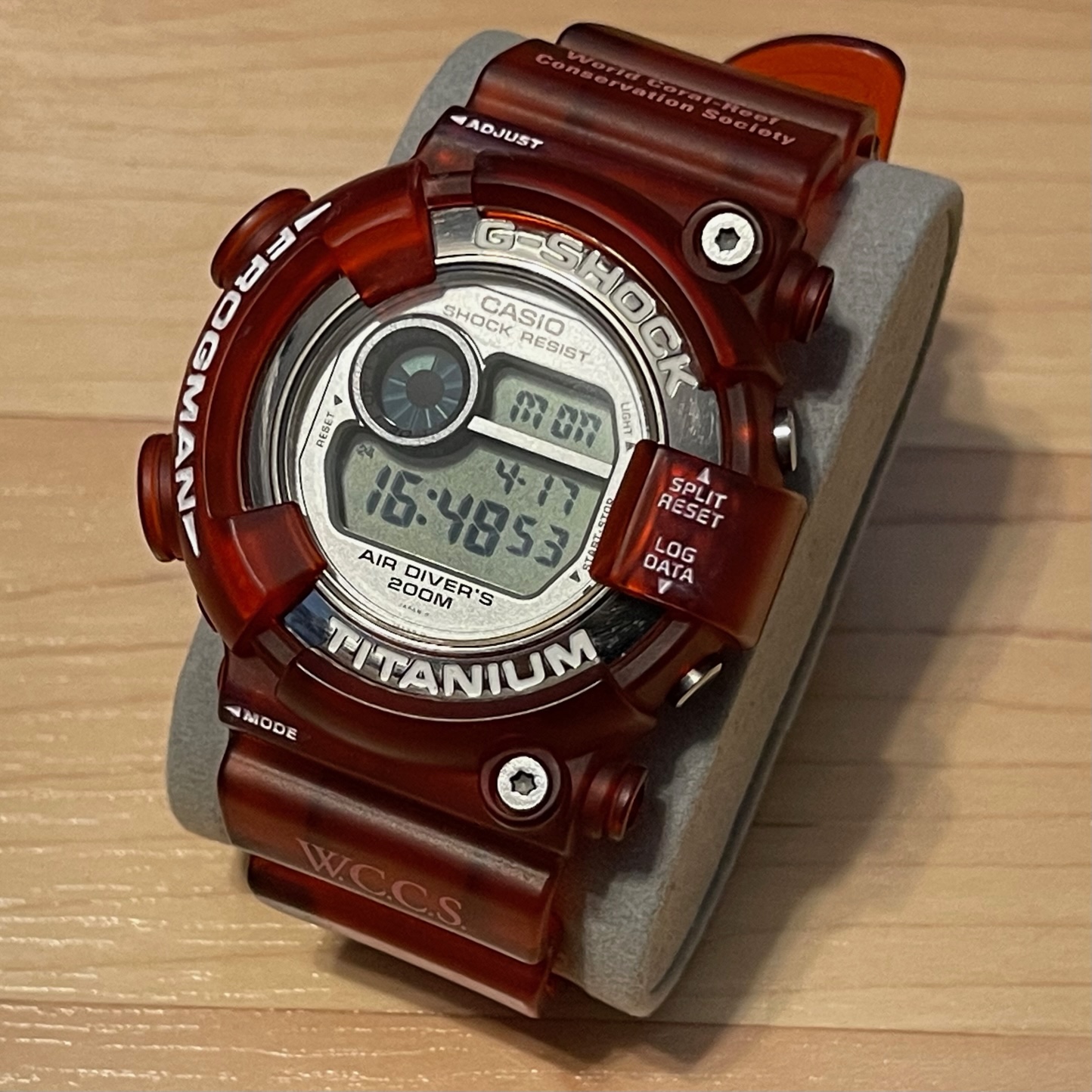 WTS] Casio G-Shock DW-8201WC-7T WCCS Frogman Red Jelly Skeleton