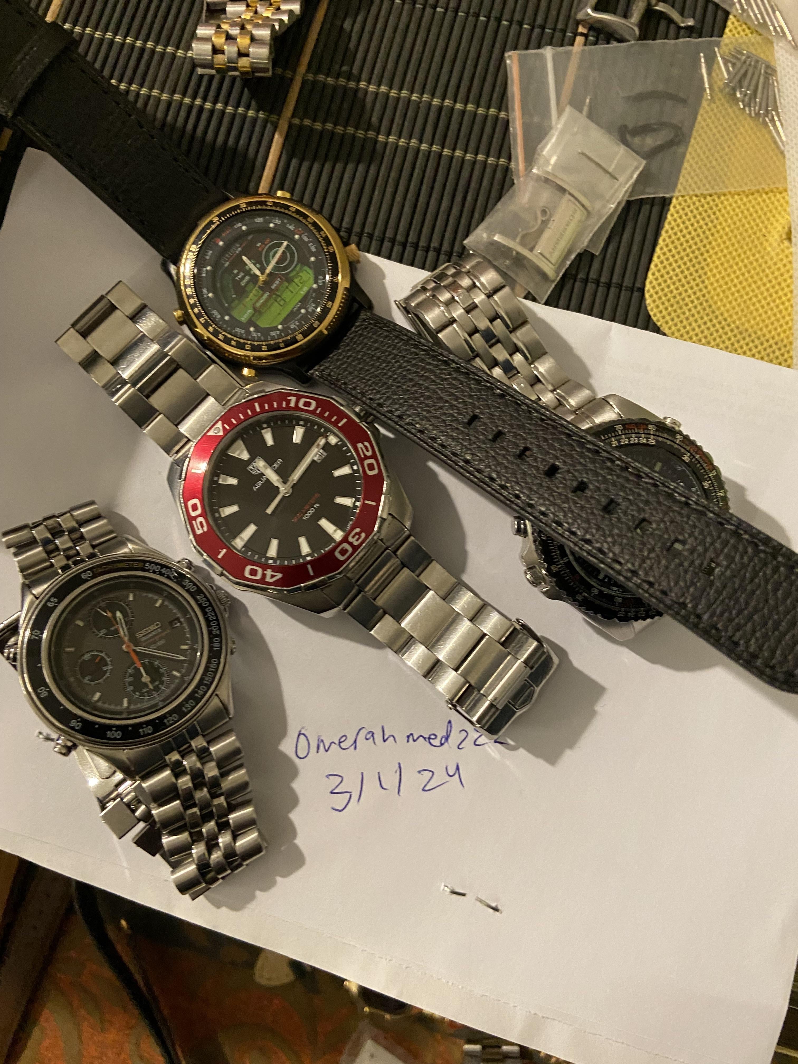 WTS Tag Heuer Aqua Racer Quartz WatchCharts Marketplace