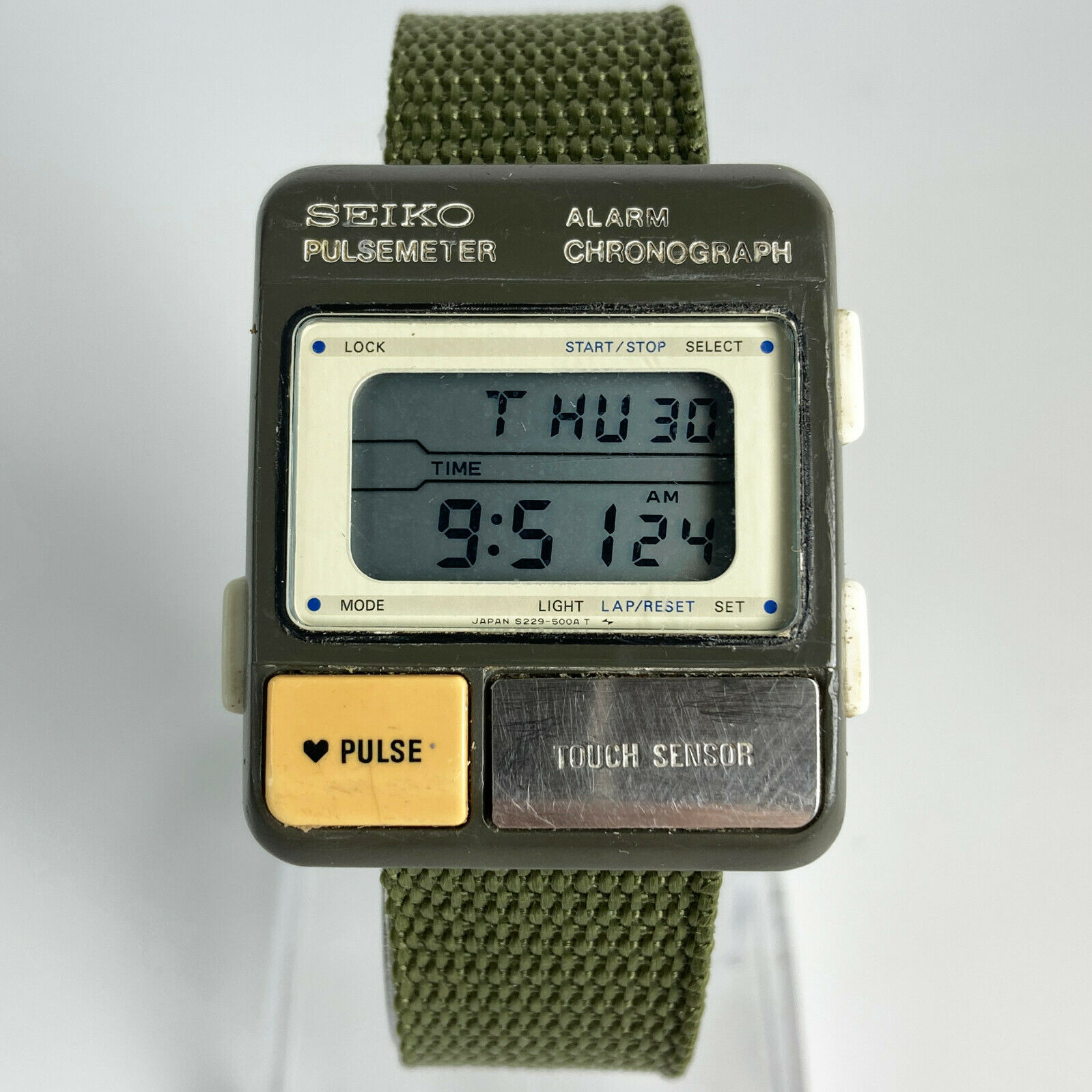 RARE Seiko S229-5000 Pulsemeter Watch Restoration (Aliens