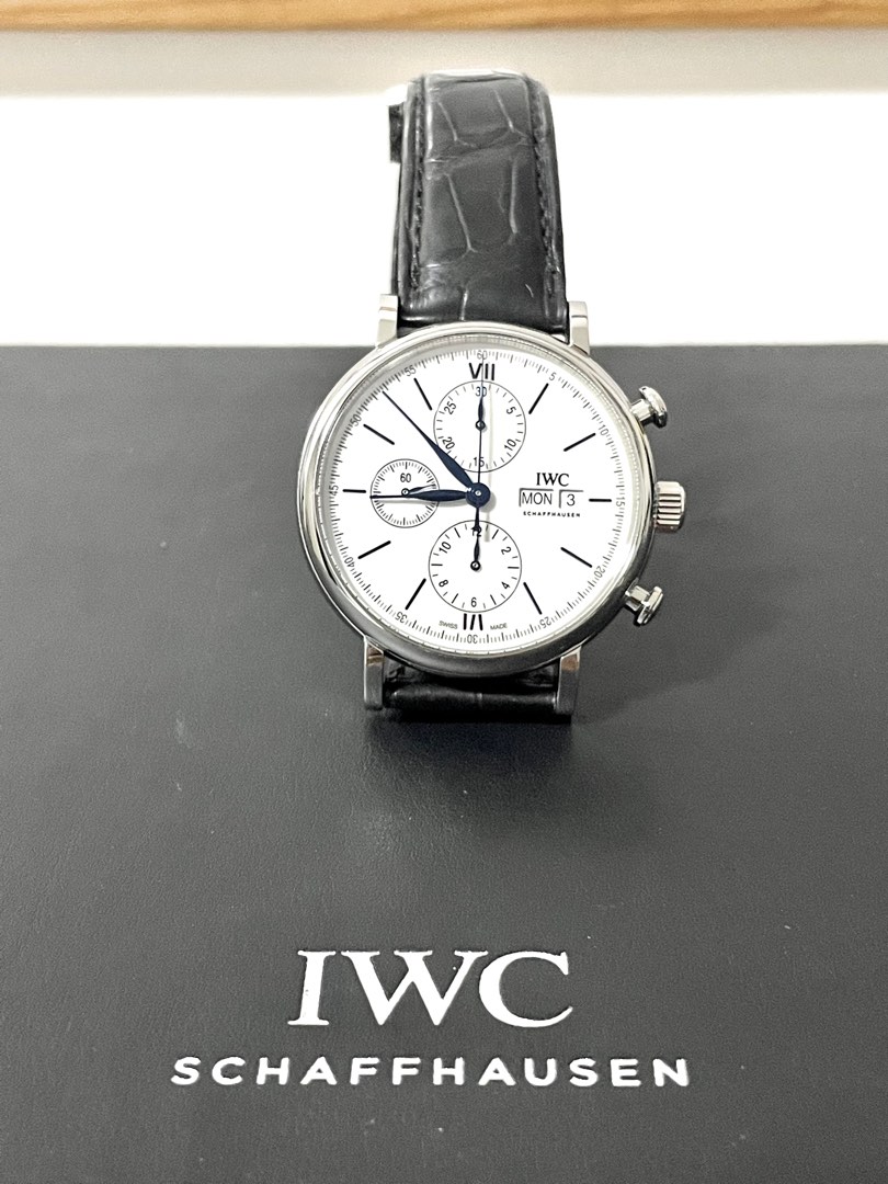 IWC Portofino Chronograph Edition 150 Years Automatic White Dial