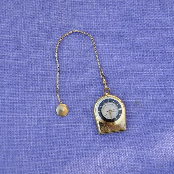 JAEGER LeCOULTRE Pocket Watch Memovox Travel Alarm with K814 movement